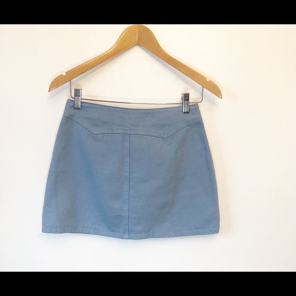 Kendall & Kylie Light Blue Denim Skirt - Picture 2 of 2